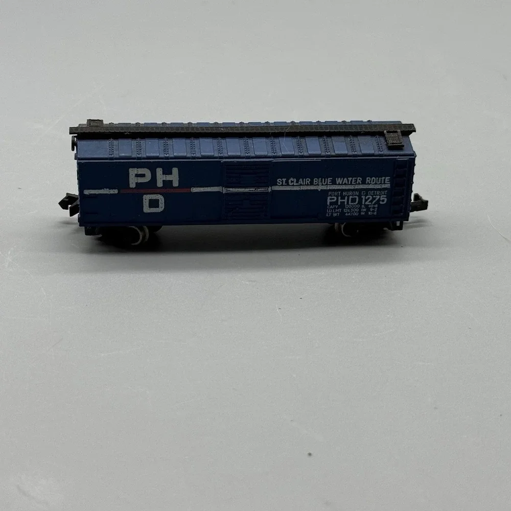 Atlas St Clair Blue Water Route Box Car PHD 1275  N Scale Train